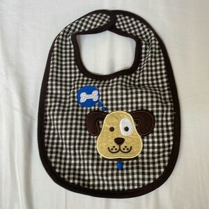 NWOT - Toffee Apple Puppy bib